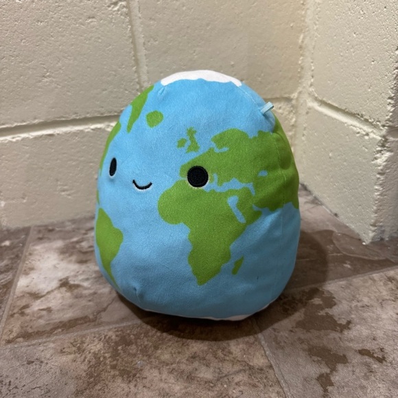 Roman The Earth Toy Stuffed Animal Squishmallows 9” Space Plush Unisex Kids Soft - Picture 2 of 16